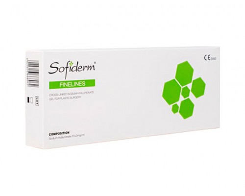 Sofiderm Finelines 1,0ml имплантат на основе гиалуроновой кислоты